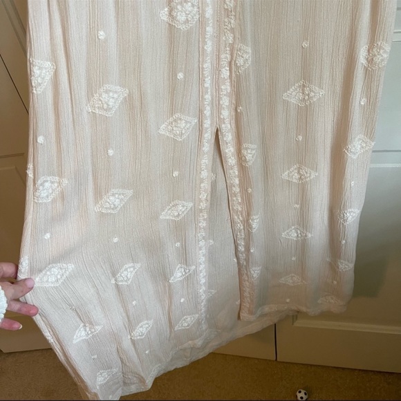 Free People Embroidered Long Sleeve Maxi Dress - Picture 5 of 7